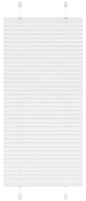 pliszírozott redőny Fehér 65x150 cm szövetszélesség 64,4 cm