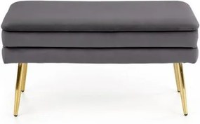 Velva szürke/arany pad