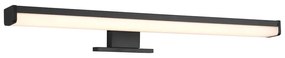 Matt fekete LED fali lámpa (hosszúság 40 cm) Lino – Trio