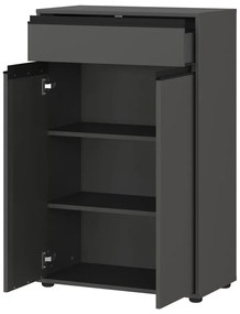 Antracitszürke fürdőszoba bútor szett Lemont – Germania