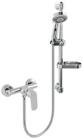 Zuhany csaptelep Novaservis Titania Cosmos zuhanyszettel együtt 150 mm króm 90261KIT,0
