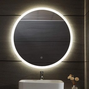 AQUAMARIN Fürdőszobatükör LED  kör  80 cm