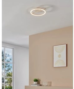 Eglo 901114 - LED Dimmelhető mennyezeti lámpa AMANDOLO LED/17W/230V fehér + + távirányító