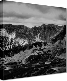 Vászonkép 60x60 Tátra Lengyel hegyek Kilátás