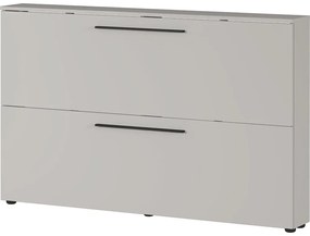 Szürkésbézs függő cipőtartó billenő fiókokkal Utah - Germania