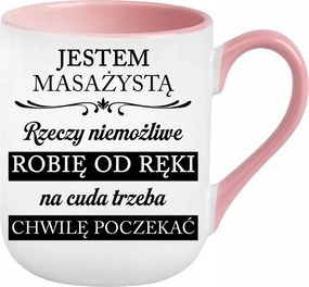 Bögre Elegáns Ajándék Masszőrnek Lehetetlen Dolgokat Csinálok Azonnal