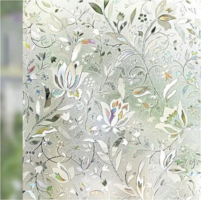 Dekoratív szivárványos ablakfólia a magánélet védelmére 60*100cm