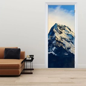 Fotótapéta ajtóra - Havas hegyek (95x205cm)