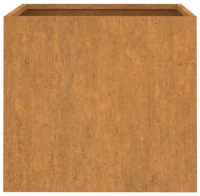 corten acél növénytartó 49x47x46 cm
