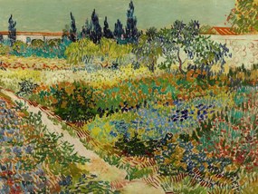 Reprodukció Garden at Arles, Vincent van Gogh