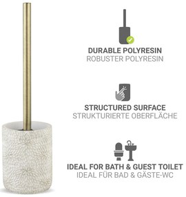 Fehér poligyanta WC-kefe Montalfano – Wenko