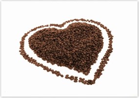 Poszterek 100x70 Kávé a szívnek