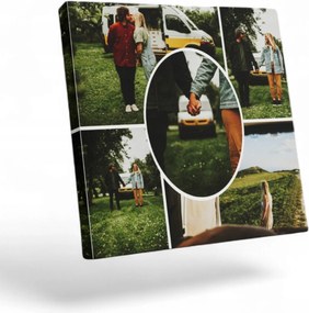 Fotó-vászonkép Az Ön fotója 60x60 Kollázsok Varázsló Minták 5 Fotó