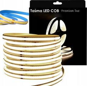 Cob Led szalag Premium 5m 320LED/m 4000K Neutrális 840lm Nagyon Erős