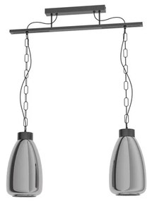 Eglo 43395 - Csillár láncon BRICKFIELD 2xE27/40W/230V 43395