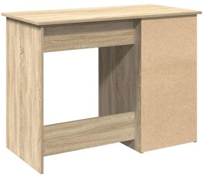 vidaXL sonoma tölgy színű szerelt fa íróasztal 102 x 50 x 75 cm