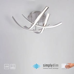 Paul Neuhaus 6474-55 - LED Dimmelhető felületre szerelhető csillár LINDA 4xLED/7W/230V