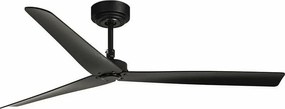 Ventilátoros Lámpa Fekete MILOS FARO 34100