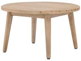 Natúr színű akácfa kerek dohányzóasztal ø 64 cm Sorrento – Bloomingville