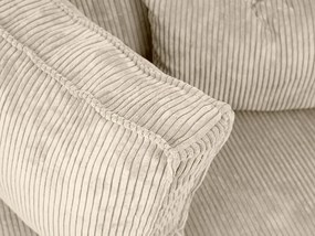 Krémszínű sarokkanapé SMART COSARO, kétoldalas + 2 párna AJÁNDÉK