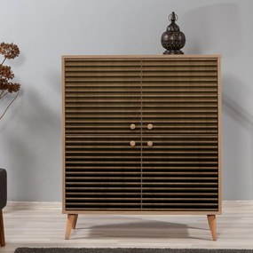 Mega Sonoma Oak Stripes II szekrény