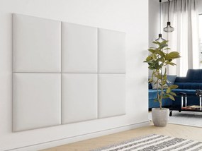 Kárpitozott fali panel Pazara 60x60 (öko-bőr soft 017 (fehér). 1054196