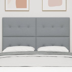 LED Fejtámla Fény Szürke 80 cm Szövet