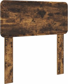 vidaXL Fejtámla Füstölt tölgy 75 cm Faanyag