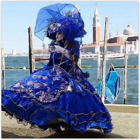 Poszterek 100x100 Velence Karnevál