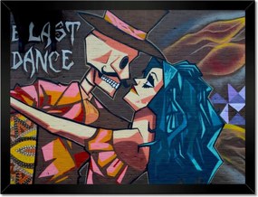 Poszterek keretben 40x30 Grafiti Last Dance