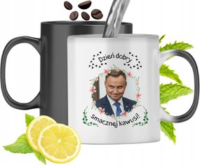 Duda András Színváltó Mágikus Bögre fényképes nyomtatással