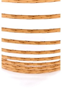 Barrel kerti asztal, rattan