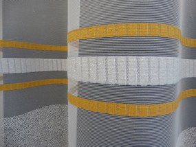 Mg Függöny 352871 Fehér Arany 160cm pol 0,5m