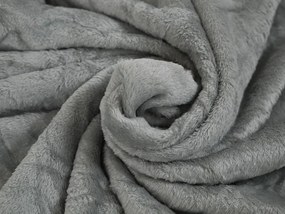 Plüss HÖRCSÖG szürke babatakaróval belül