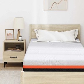 Matrac Fehér és Szürke 100 x 200 cm Gél Memóriahab