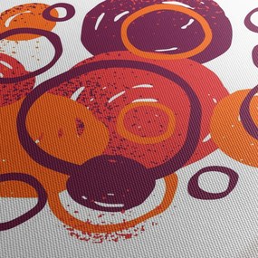 Színes körök képe (150x105 cm)
