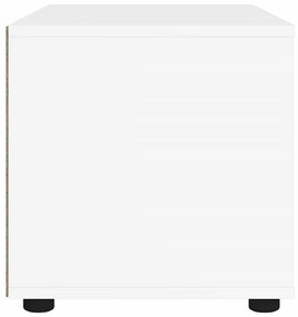 VISNES fehér szerelt fa TV-szekrény 100x40x38 cm