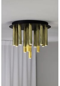 Markslöjd 108504 - Mennyezeti lámpa GOCCE 13xG9/10W/230V arany/fekete