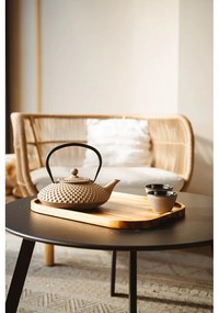 Bézs öntöttvas csésze szett 2 db-os 100 ml Xilin – Bredemeijer