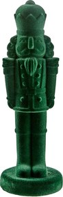 X-MAS ditótörő 32 cm, bársony zöld