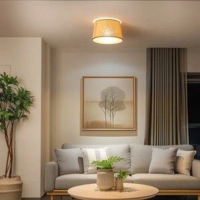 Brilagi - CERIA LED felületre szerelhető csillár, 1xE27/40W/230V, átm. 35 cm, bézs