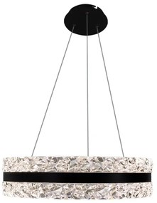 LED dimmelhető függeszték kábellel LED/80W/230V 3000-6500K fekete + DO