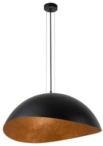 SOLARIS lógcsillár 1xE27/60W/230V fekete/réz