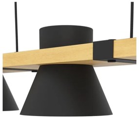 Eglo 43956 - Csillár zsinóron MACCLES 3xE27/15W/230V