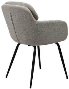 MAZZONI EXPORT GEORGIA Beige Latte (Monza 60 szövet) - MODERN KÁRPITOZOTT BOUCLÉ SZÉK NAPPALIBA/ÉTKEZŐBE/LOFT IRODÁBA