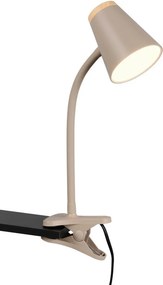 Trio PONGO R25831143 Asztali lámpa klipsszel 1x4.5w/led 3000k 500lm ip20