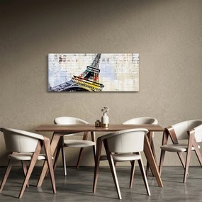 Kép - Az Eiffel-torony digitális művészete (120x50 cm)