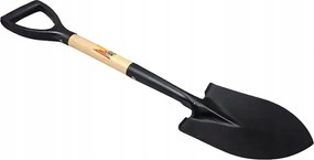 Prémium Kerti Lapát Fa Nyéllel Tűzszerész Kicsi 67 CM