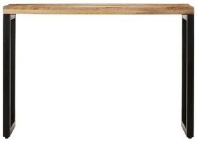 tömör nyers mangófa tálalóasztal 110 x 35 x 76 cm