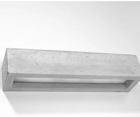 Sollux SL.0993 - Fali lámpa VEGA 2xE27/60W/230V 50 cm beton